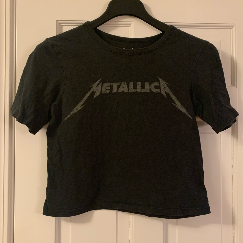 Metallica Cropped Tee
